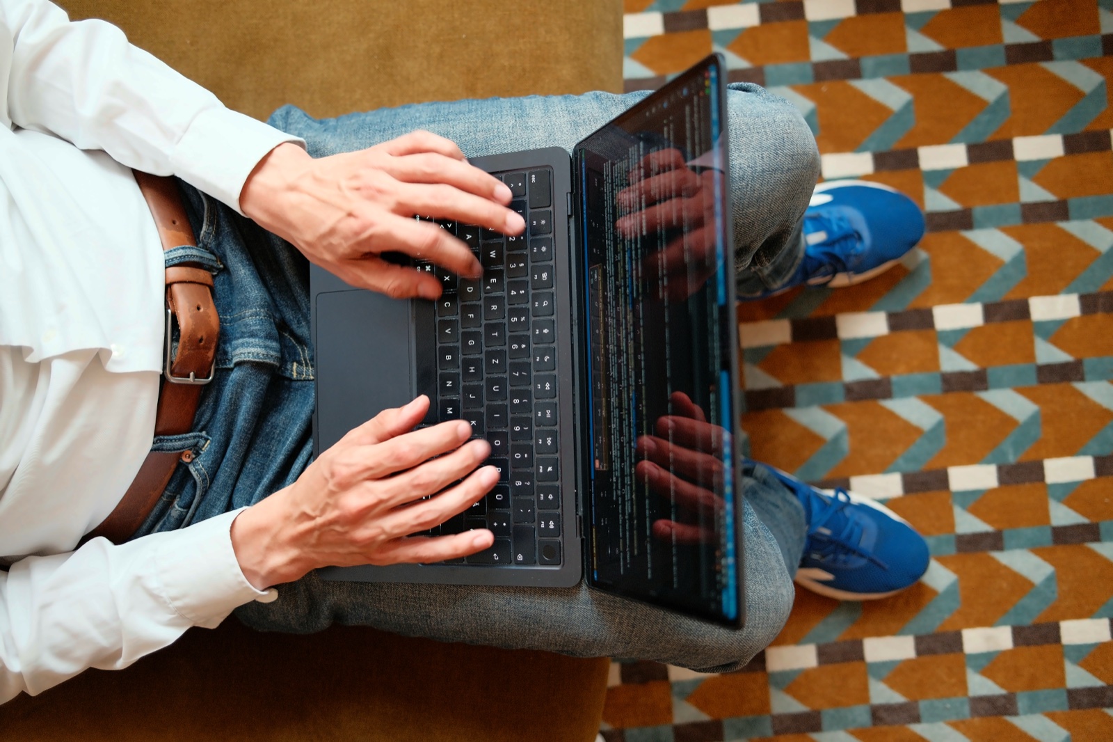 Claude Code auf dem Laptop