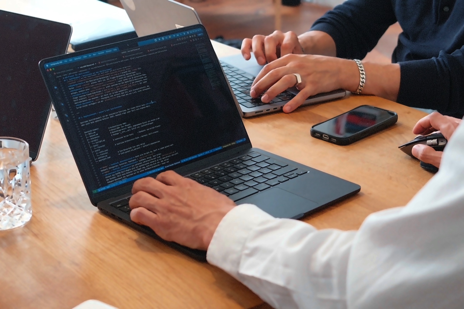 Use-Case-Skizze am Laptop